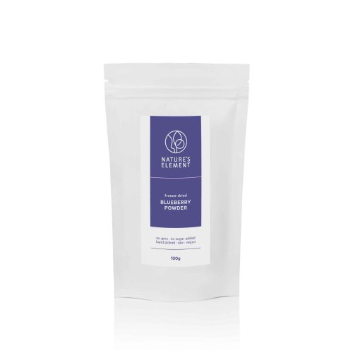 Natures_Element_Freeze_Dried_Wild_Blueberry_Powder Liofilizuotų mėlynių milteliai 50g