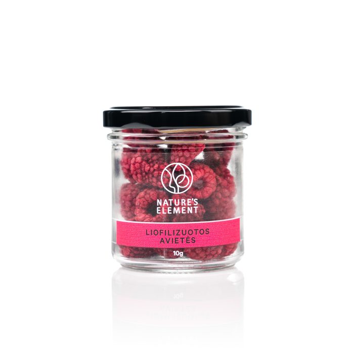 Liofilizuotos avietės