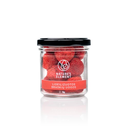 Liofilizuotos braškės