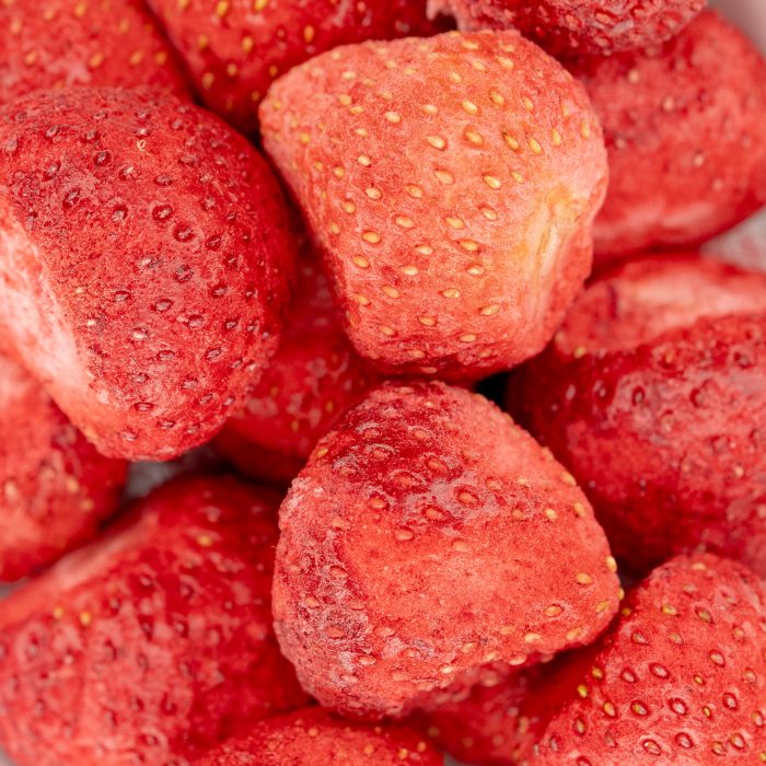 Liofilizuotos braškės