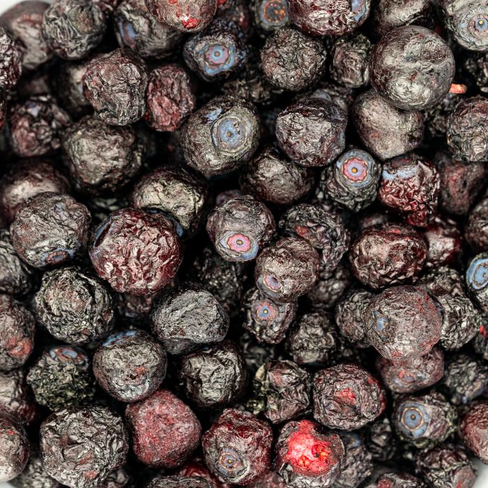 Liofilizuotos mėlynės