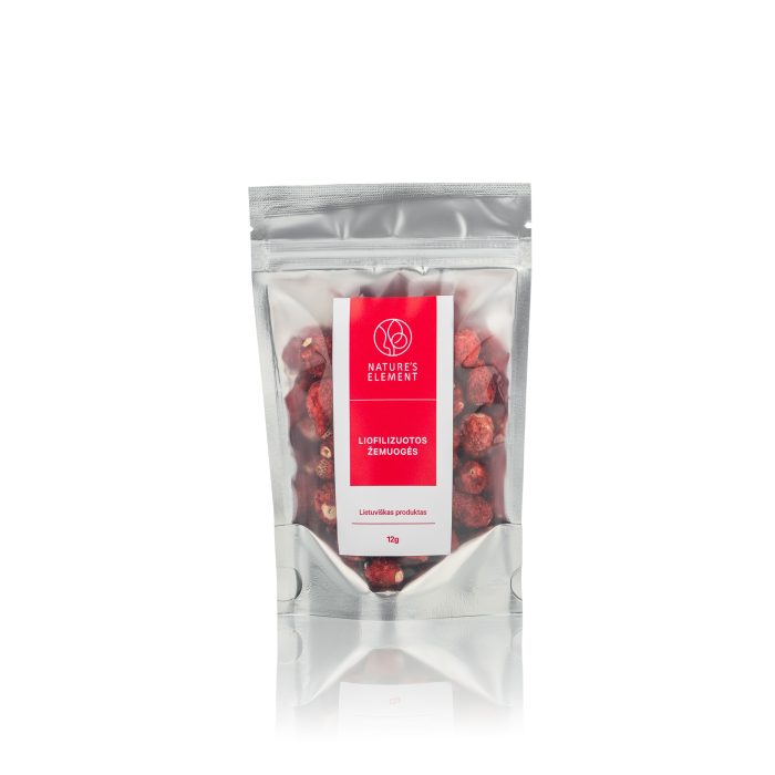 Liofilizuotos žemuogės