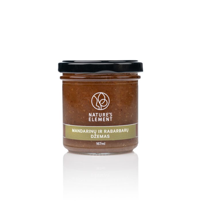 Mandarinų ir rabarbarų džemas