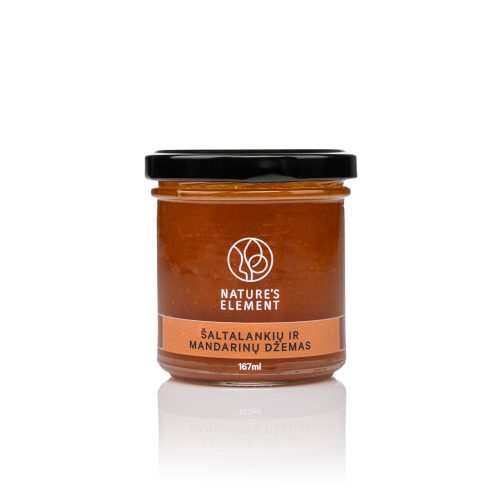 Šaltalankių ir mandarinų džemas