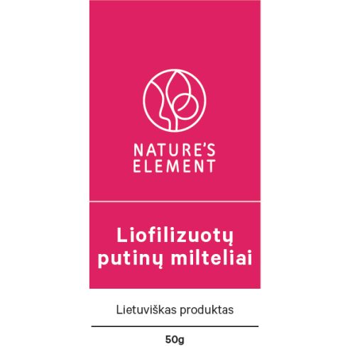 Liofilizuotu putinu milteliai Liofilizuotu putinu milteliai